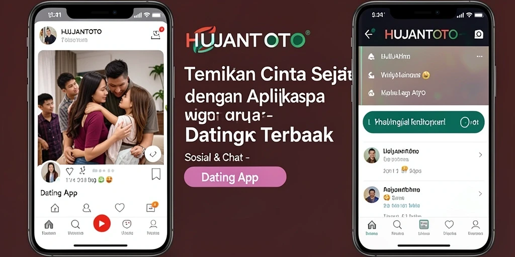 Tampilan antarmuka menarik dari aplikasi HUJANTOTO.